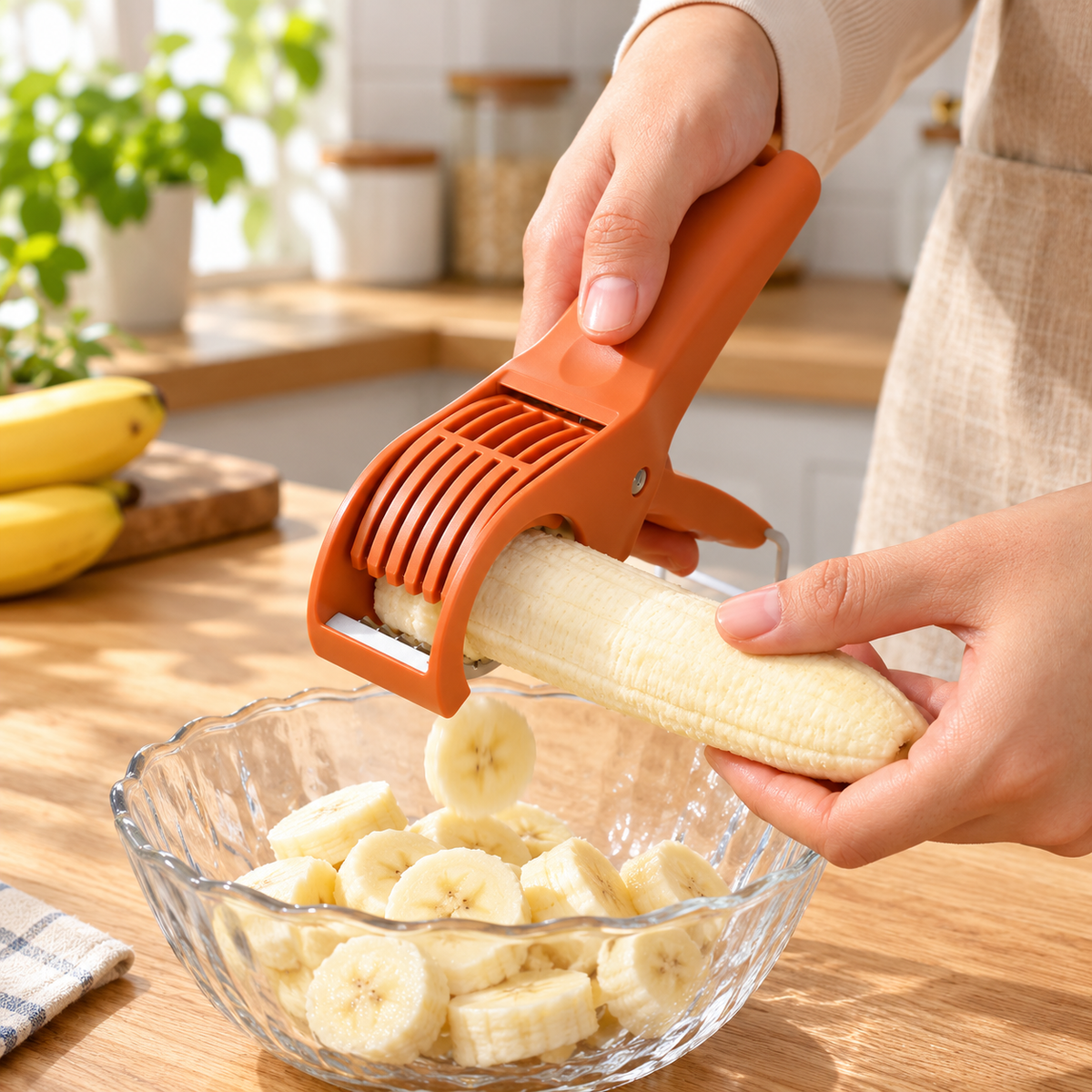 🥕 Vegetable Slicer | Sharp Stainless Steel Blades | Fast Effortless Food Prep